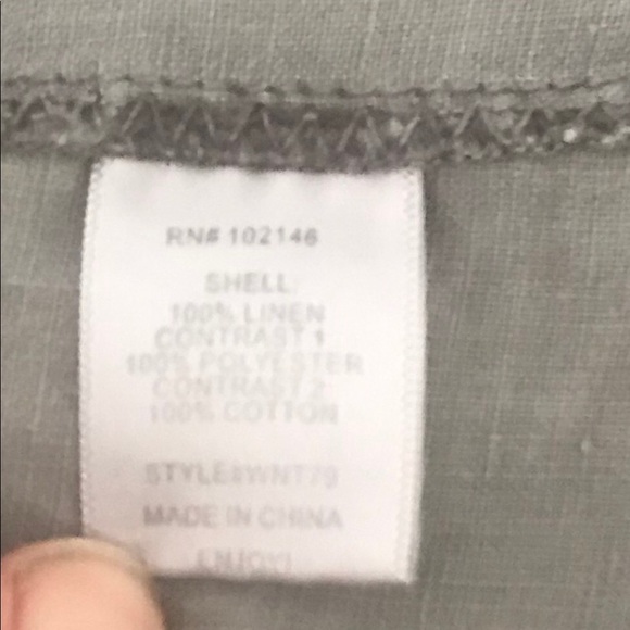 NWT Michael Stars linen blazer. - Picture 5 of 6